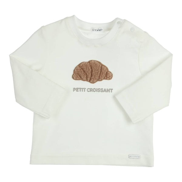 Jongens Longsleeve Aerodoux van Gymp in de kleur Off White in maat 92.