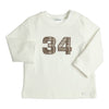 Jongens Longsleeve Aerodoux van Gymp in de kleur Off White in maat 92.