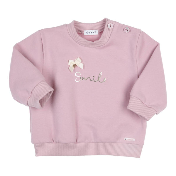 Meisjes Sweater Carbondoux van Gymp in de kleur Lila in maat 92.