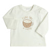 Meisjes Longsleeve Aerodoux van Gymp in de kleur Off White in maat 92.