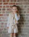 Meisjes Longsleeve Aerodoux van Gymp in de kleur Off White in maat 92.