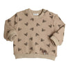 Meisjes Sweater Isabella van Gymp in de kleur Beige - Brown in maat 92.