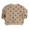 Meisjes Sweater Isabella van Gymp in de kleur Beige - Brown in maat 92.