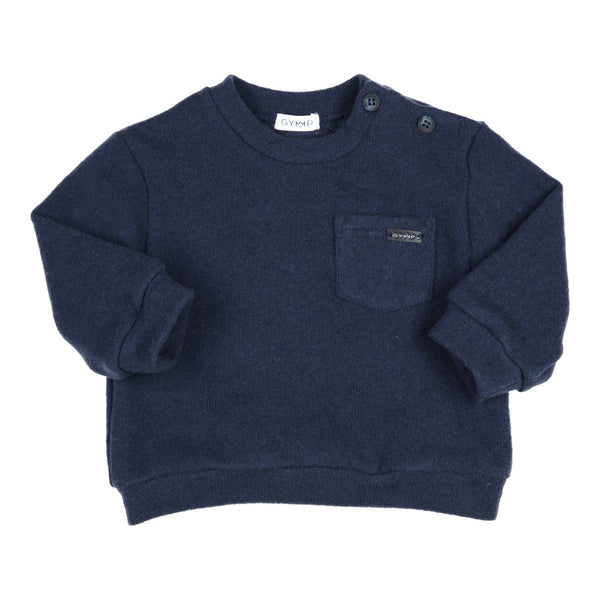 Jongens Pullover Gillo van Gymp in de kleur Navy in maat 92.
