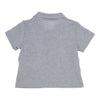 Jongens Polo Piek van Gymp in de kleur Grey Melange in maat 86.