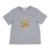 Jongens T-shirt Aerochine van Gymp in de kleur Grey Melange in maat 86.