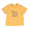 Jongens T-shirt Rumo van Gymp in de kleur Ochre in maat 86.