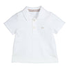 Jongens Polo Pikachu van Gymp in de kleur White - Beige in maat 86.