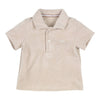 Jongens Polo Ido van Gymp in de kleur Beige in maat 86.
