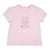 Meisjes T-shirt Aerobic van Gymp in de kleur Old Rose in maat 86.