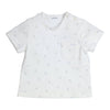 Jongens T-shirt Skiff van Gymp in de kleur White - Beige in maat 86.