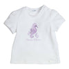 Meisjes T-shirt Aerobic van Gymp in de kleur White in maat 86.