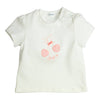 Meisjes T-shirt Aerobic van Gymp in de kleur Off White in maat 86.