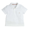 Jongens Polo Pikachu van Gymp in de kleur White - Beige in maat 86.