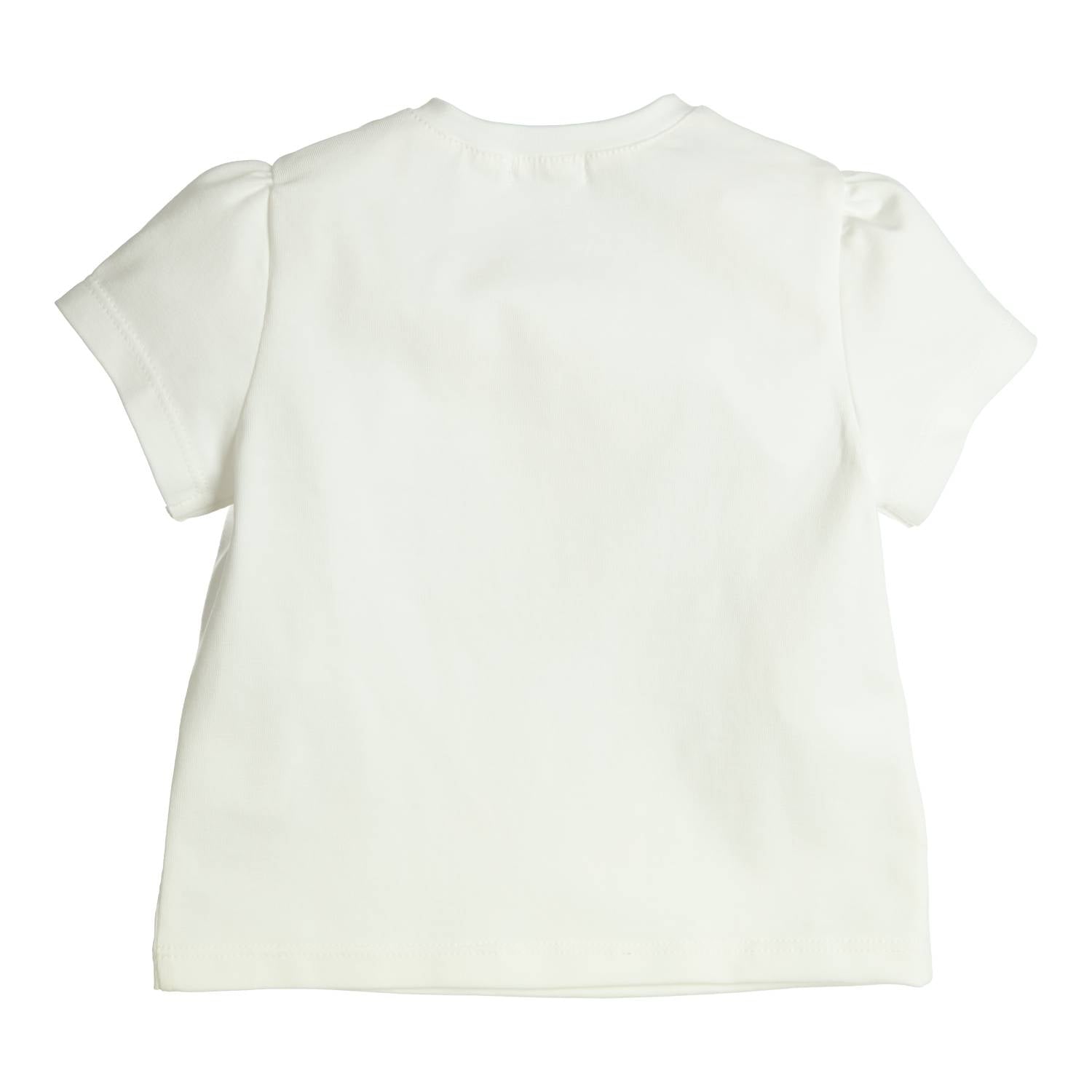 Meisjes T-shirt Aerobic van Gymp in de kleur Off White - Beige in maat 86.