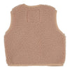Jongens Gilet Boston van Gymp in de kleur Beige in maat 92.