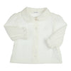 Meisjes Blouse Jinke van Gymp in de kleur Off White in maat 92.