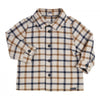 Jongens Shirt Olimpo van Gymp in de kleur Beige - Navy in maat 86.