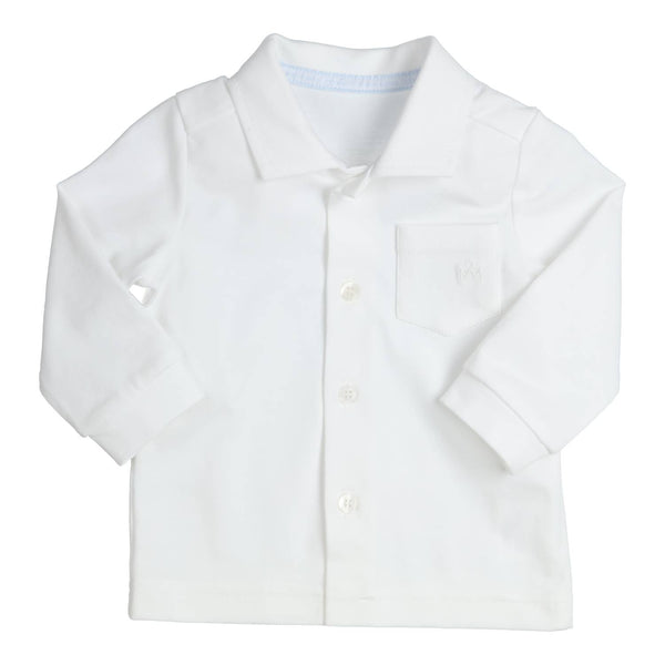 Jongens Shirt Aerobic van Gymp in de kleur White in maat 86.