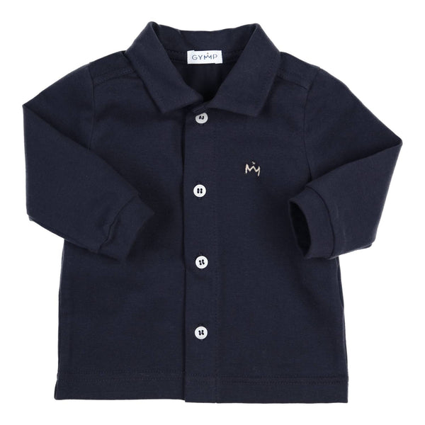 Jongens Shirt Aerodoux van Gymp in de kleur Navy in maat 92.