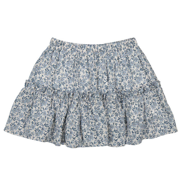 Meisjes Printed dobby skirt           van Mayoral in de kleur Sky blue   in maat 128.