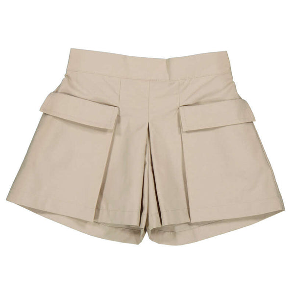 Meisjes Skort                         van Mayoral in de kleur Sand       in maat 128.