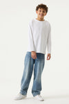 Jongens Jeans Jayson medium used van Garcia in de kleur Medium used in maat 176.
