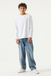 Jongens Jeans Jayson medium used van Garcia in de kleur Medium used in maat 176.