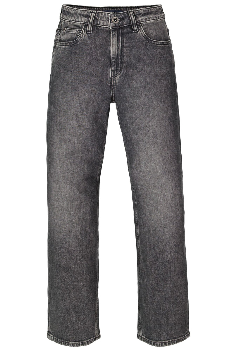 Jongens Jeans Ilyano dark used van Garcia in de kleur Dark used in maat 176.