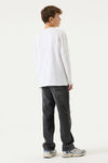 Jongens Jeans Ilyano dark used van Garcia in de kleur Dark used in maat 176.