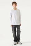 Jongens Jeans Ilyano dark used van Garcia in de kleur Dark used in maat 176.