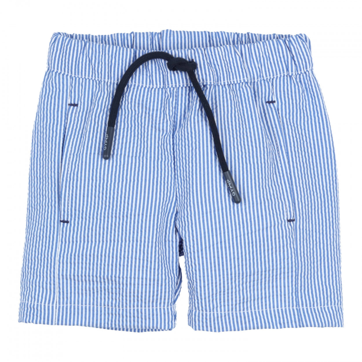 Jongens Shorts Caprio van Gymp in de kleur Blue - White in maat 86.