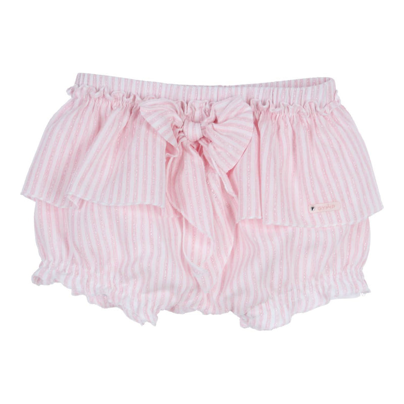 Meisjes Bloomer Frida van Gymp in de kleur Old Rose - Off White in maat 86.