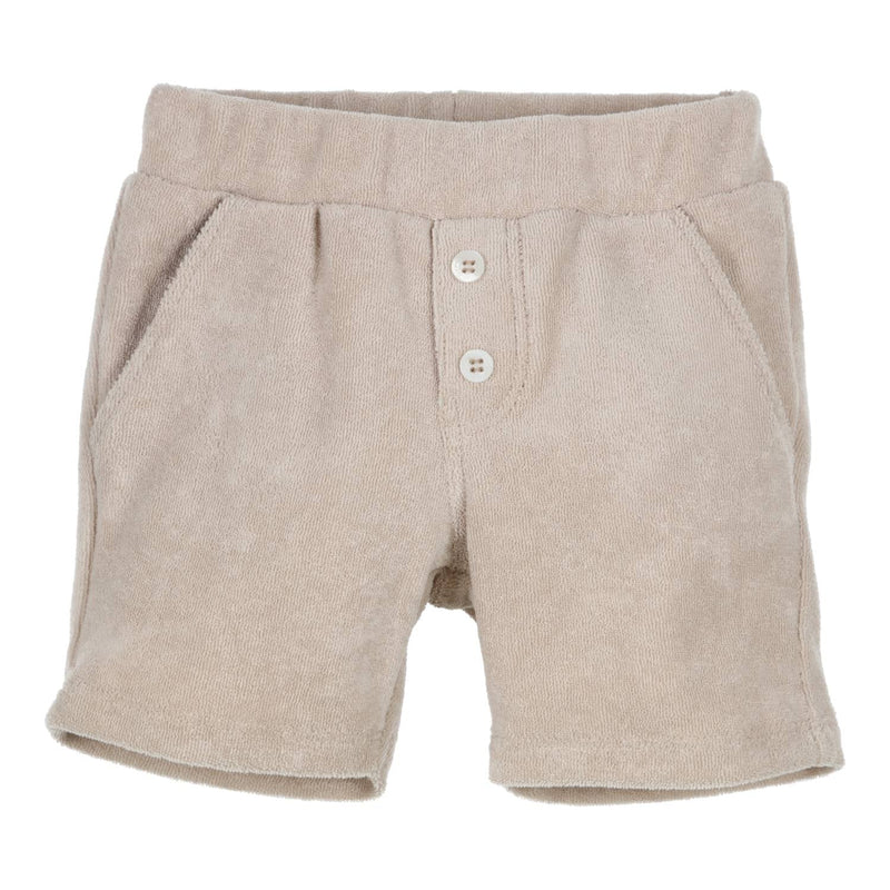 Jongens Shorts Ido van Gymp in de kleur Beige in maat 86.