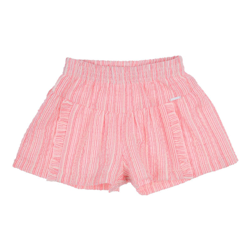 Meisjes Shorts Almira van Gymp in de kleur Rose - Ecru in maat 86.