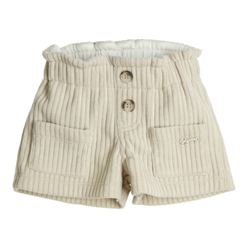 Meisjes Shorts René van Gymp in de kleur Ecru in maat 86.
