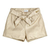 Meisjes Shorts Mylo van Gymp in de kleur Gold in maat 86.