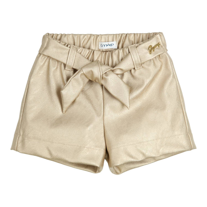 Meisjes Shorts Mylo van Gymp in de kleur Gold in maat 86.