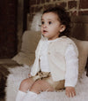 Meisjes Shorts Mylo van Gymp in de kleur Gold in maat 86.