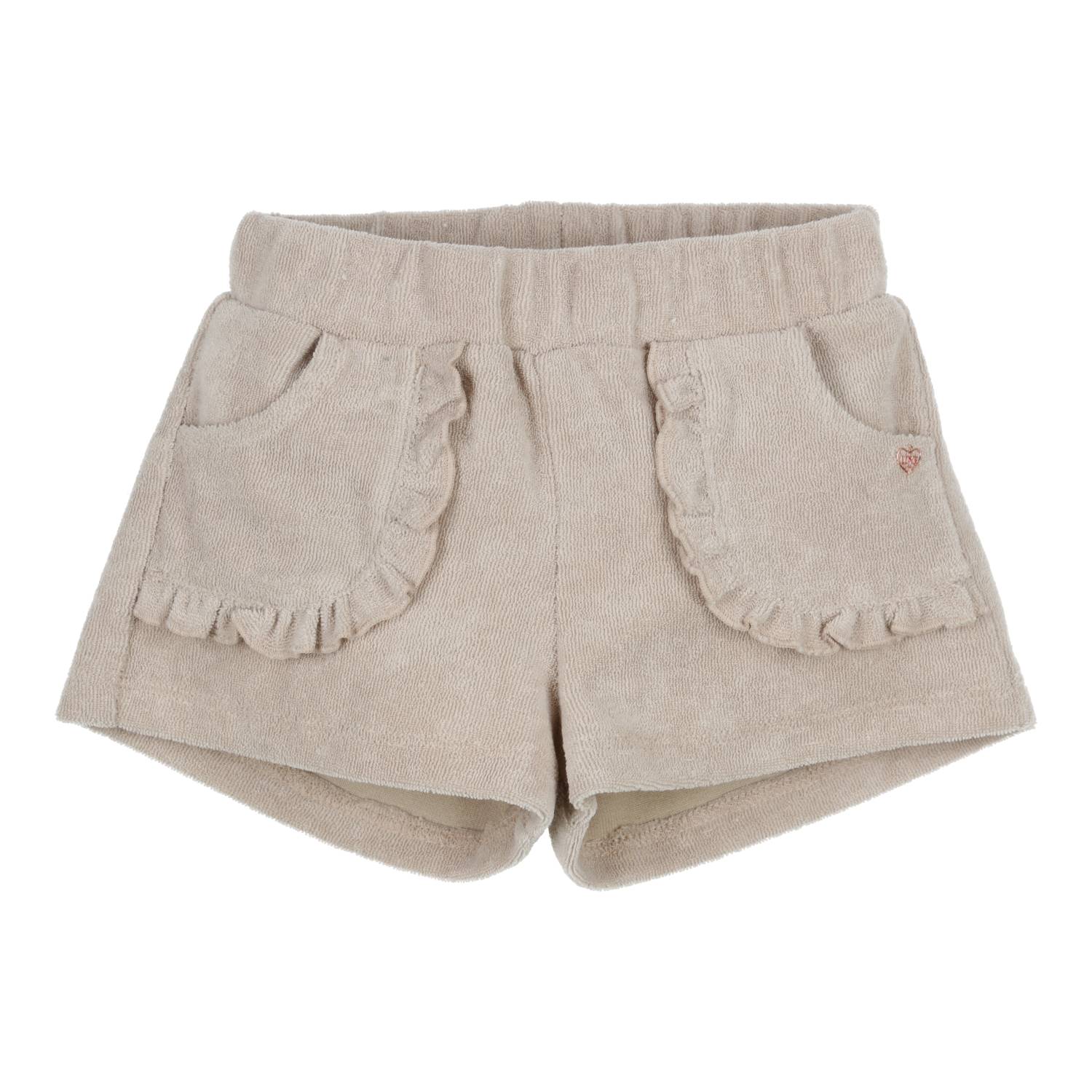 Meisjes Shorts Ido van Gymp in de kleur Beige in maat 86.