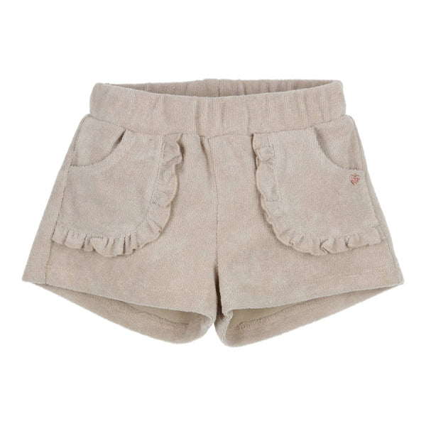 Meisjes Shorts Ido van Gymp in de kleur Beige in maat 86.