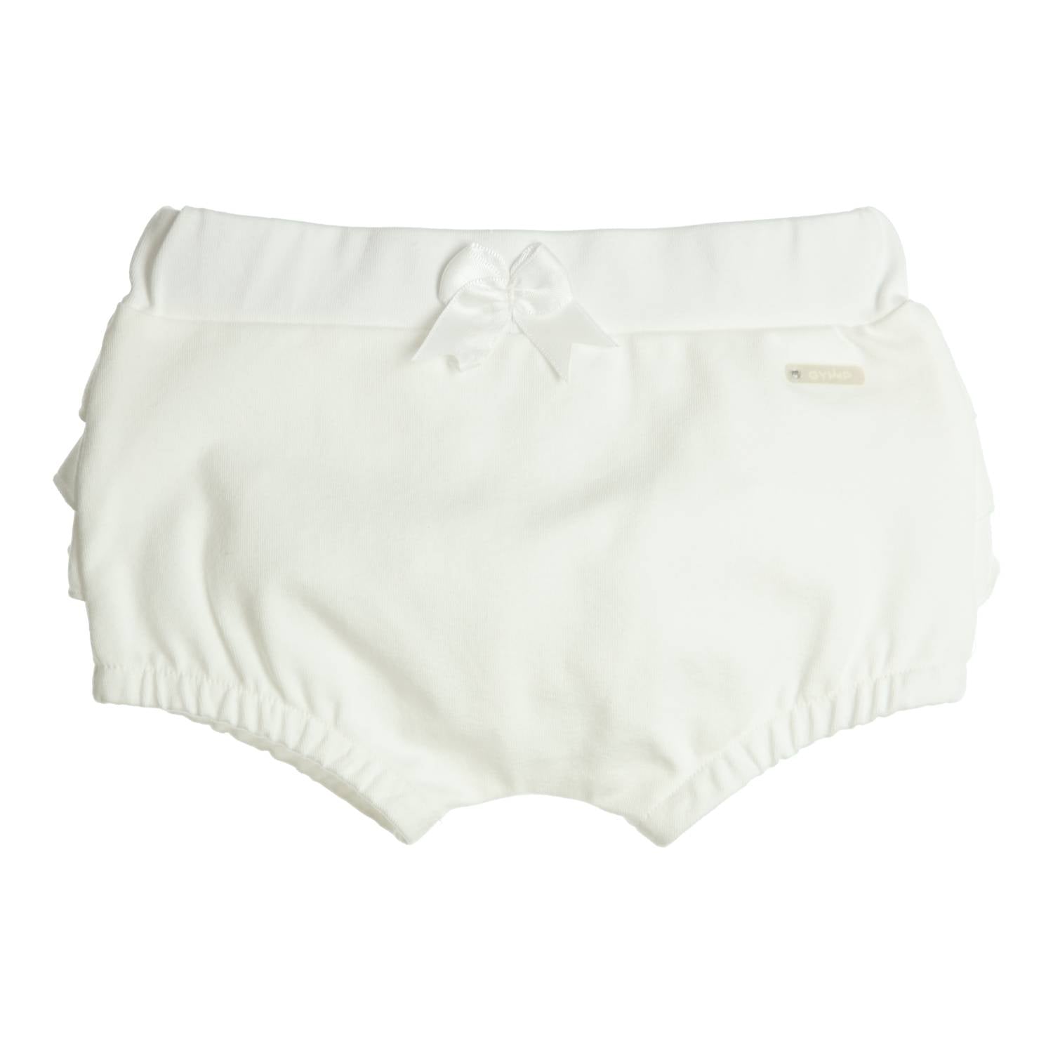 Meisjes Bloomer Aerobic van Gymp in de kleur Off White in maat 86.