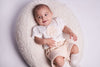 Meisjes Shorts Risa van Gymp in de kleur Beige in maat 86.