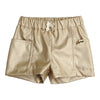 Meisjes Shorts Mylo van Gymp in de kleur Gold in maat 92.