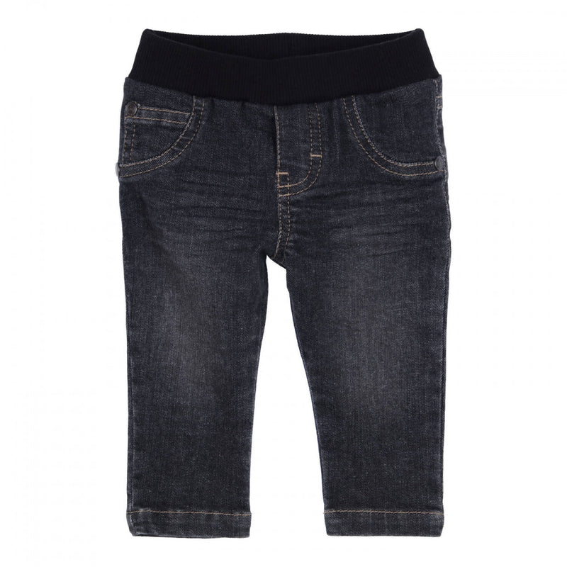 Jongens Trousers Smithson van Gymp in de kleur Anthracite in maat 86.