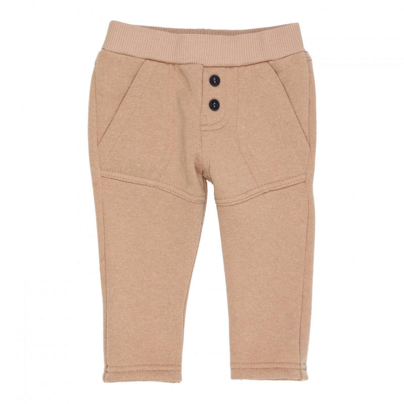 Jongens Trousers Carbontree van Gymp in de kleur Camel in maat 86.