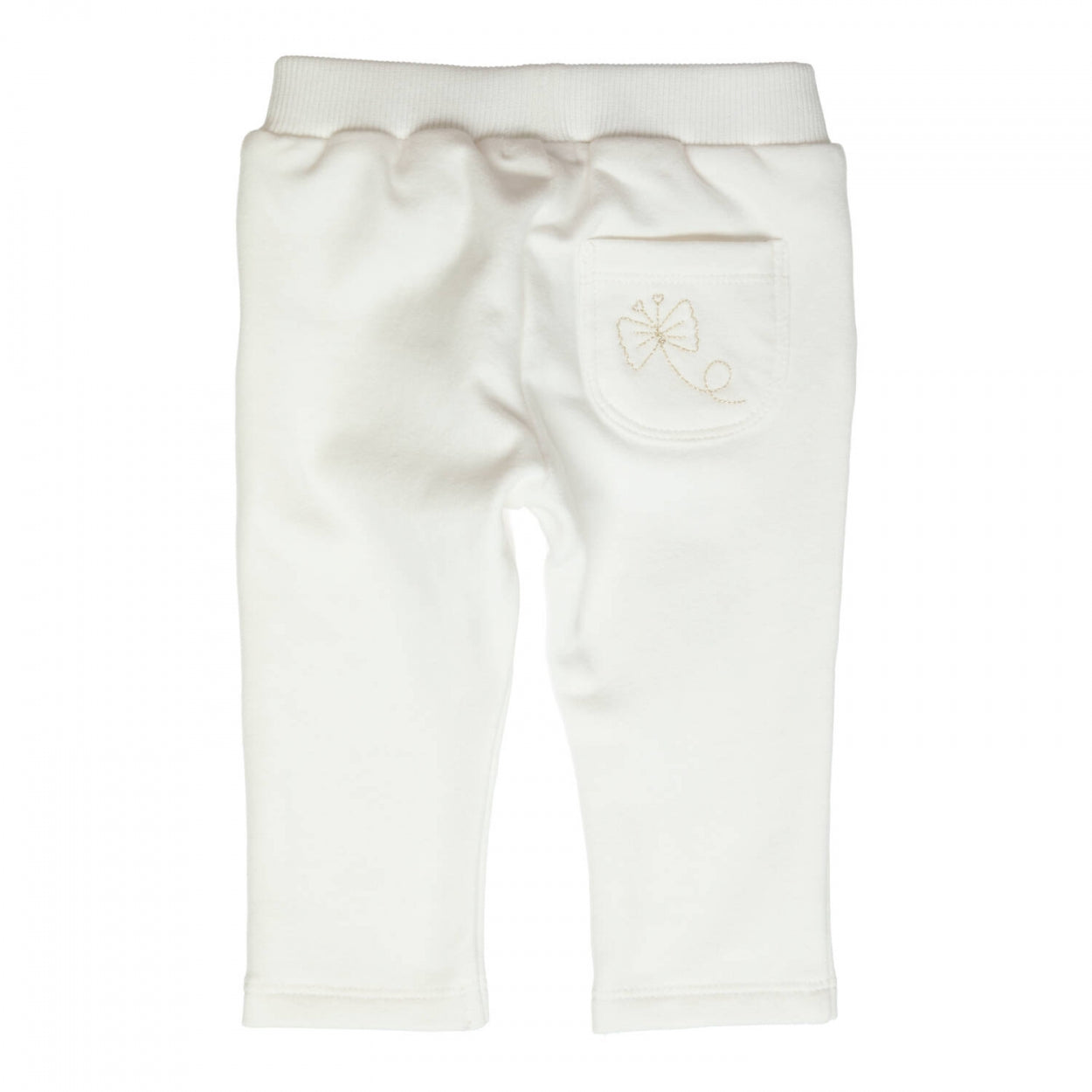 Meisjes Trousers Carbondoux van Gymp in de kleur Off White in maat 86.