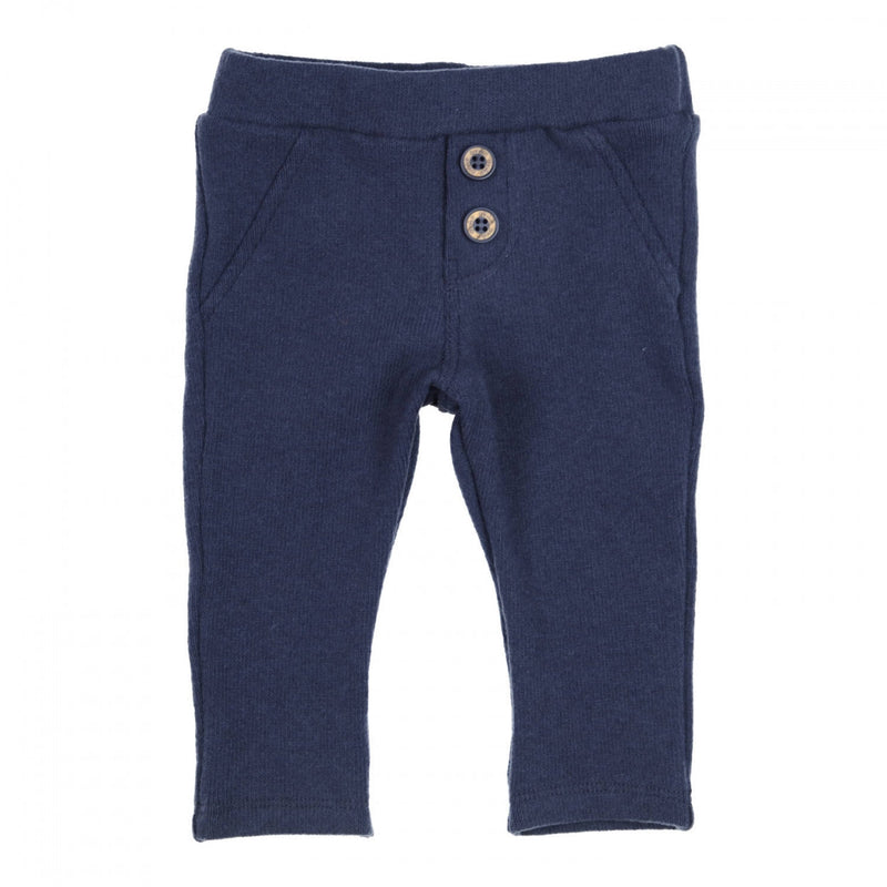 Jongens Trousers Gillo van Gymp in de kleur Navy in maat 86.
