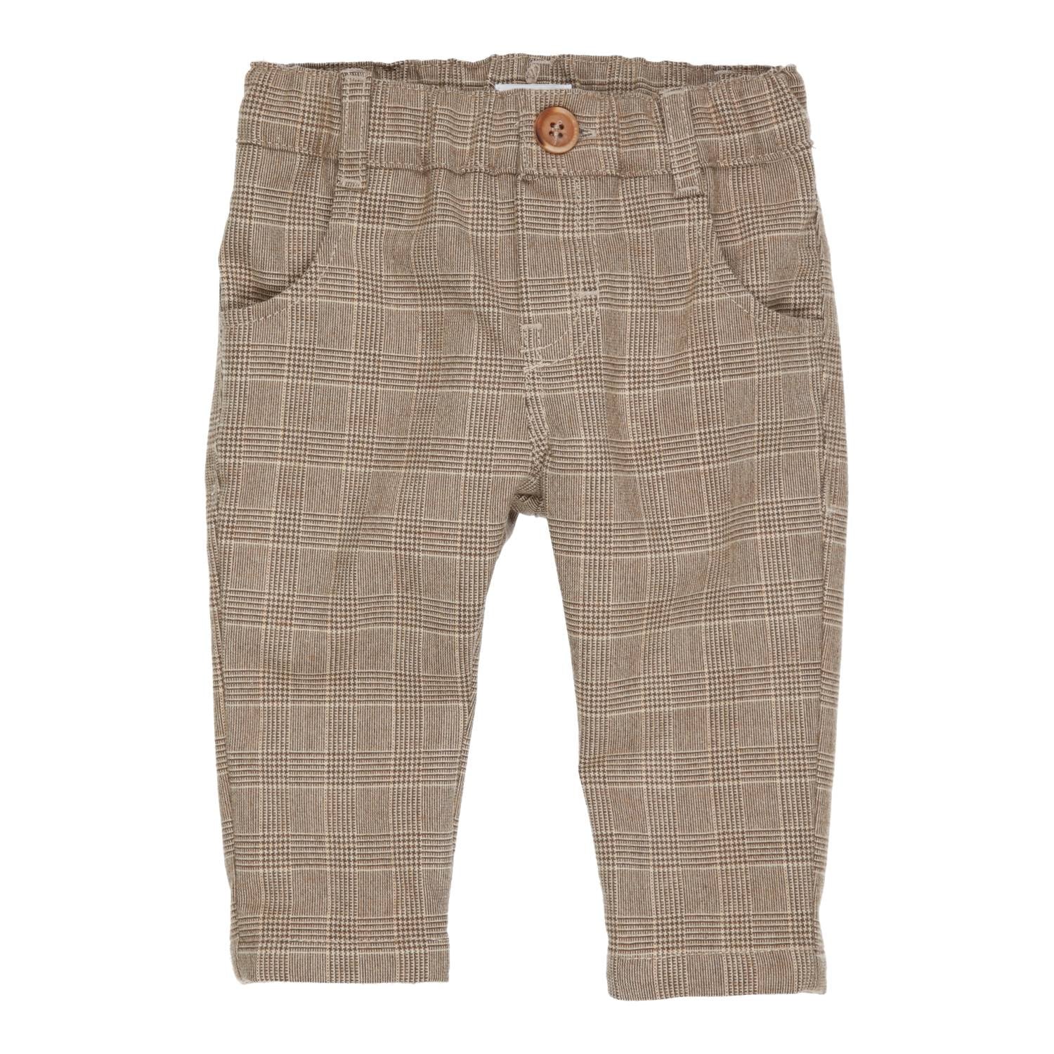 Jongens Trousers Gerben van Gymp in de kleur Brown - Camel in maat 86.