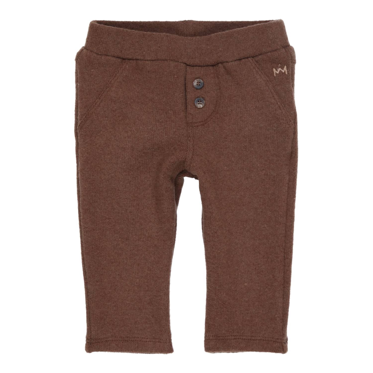 Jongens Trousers Gillo van Gymp in de kleur Brown in maat 86.